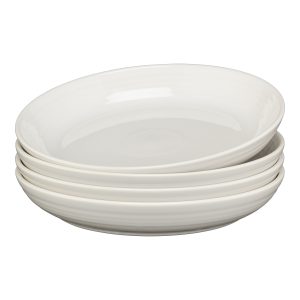 White Coupe 8 1/2 Inch Luncheon Bowl 26 OZ. Set of 4
