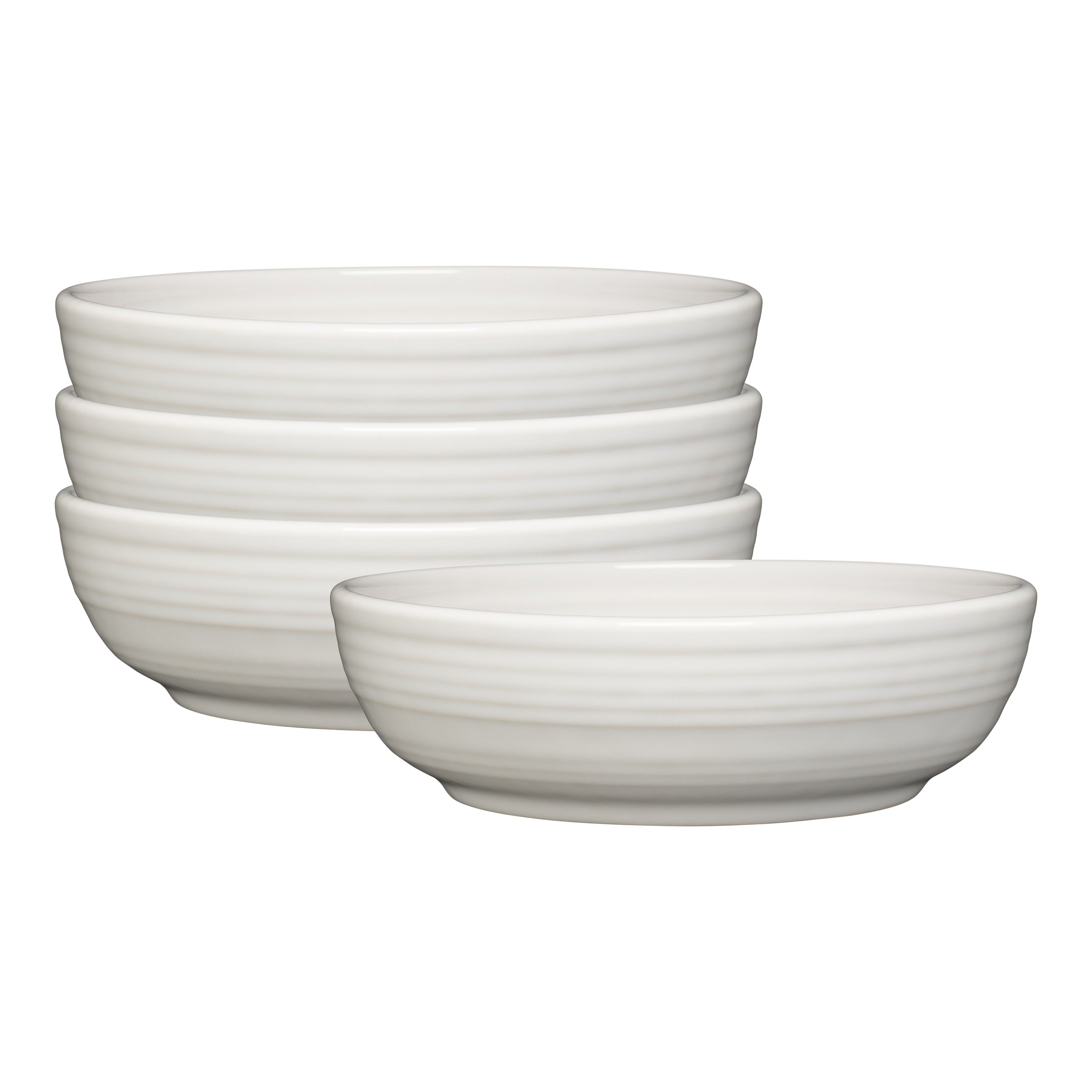 White Coupe 6 3/4 Inch Salad Bowl 24 OZ. Set of 4