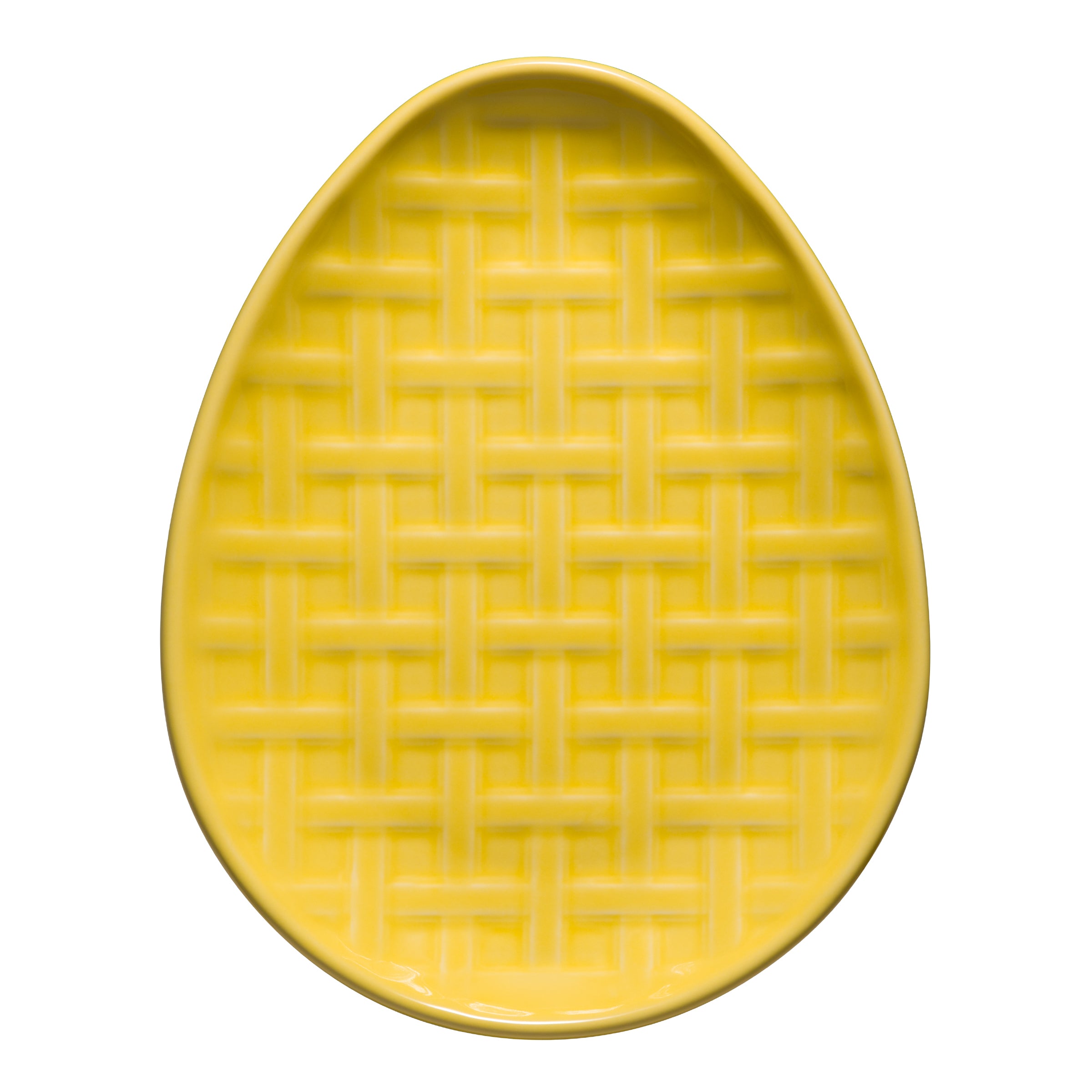 Retired Embossed Egg Shaped Plate 10 Inch - Image 6
