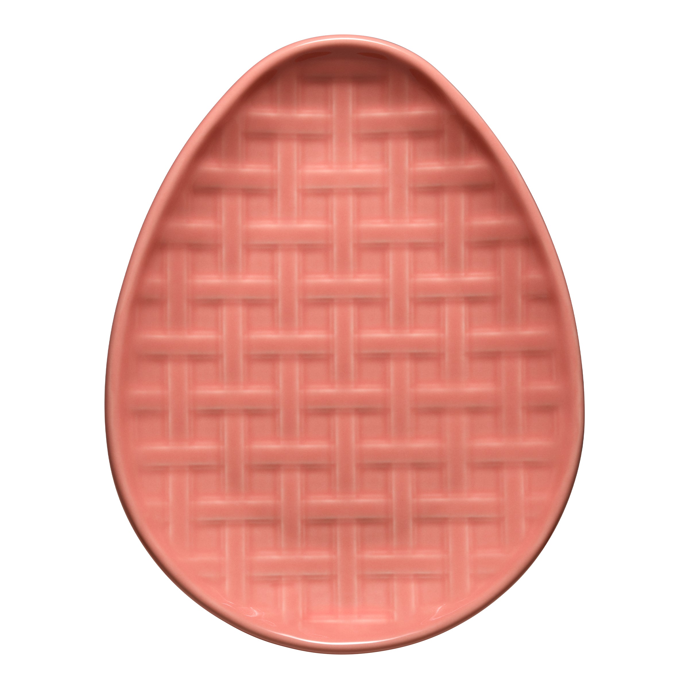 Retired Embossed Egg Shaped Plate 10 Inch - Image 4