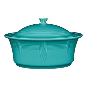 Large 10 Inch Round Covered Casserole 2.8 Quart
