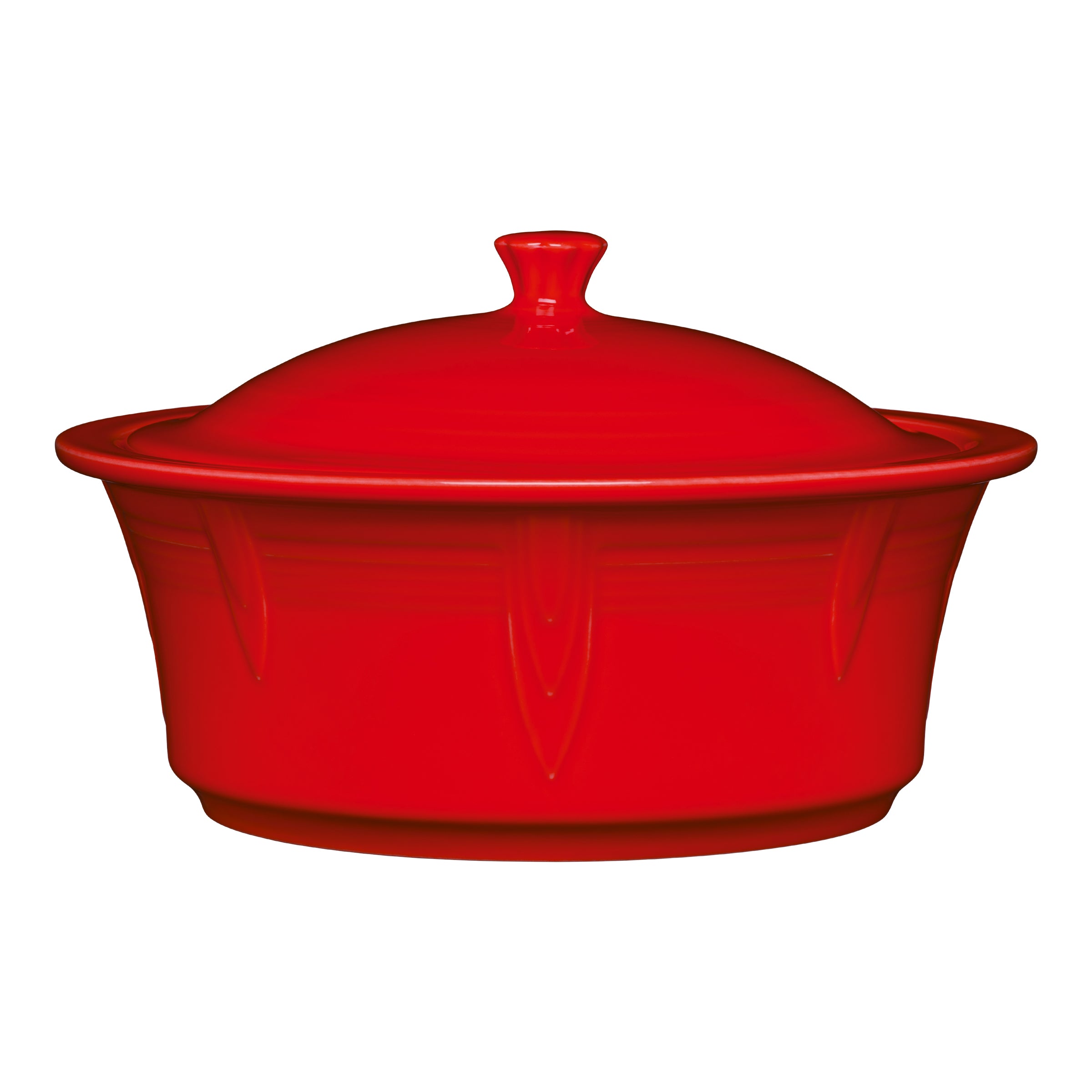 Large 10 Inch Round Covered Casserole 2.8 Quart - Image 6