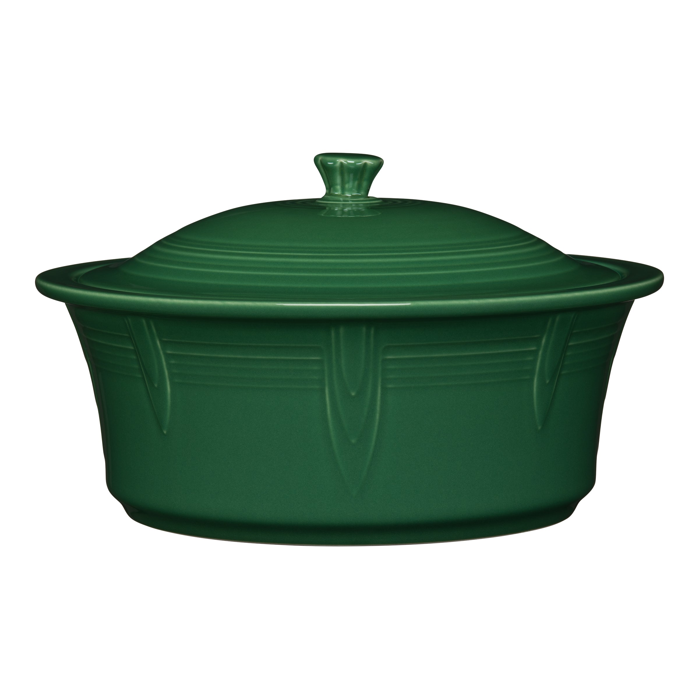 Large 10 Inch Round Covered Casserole 2.8 Quart - Image 8