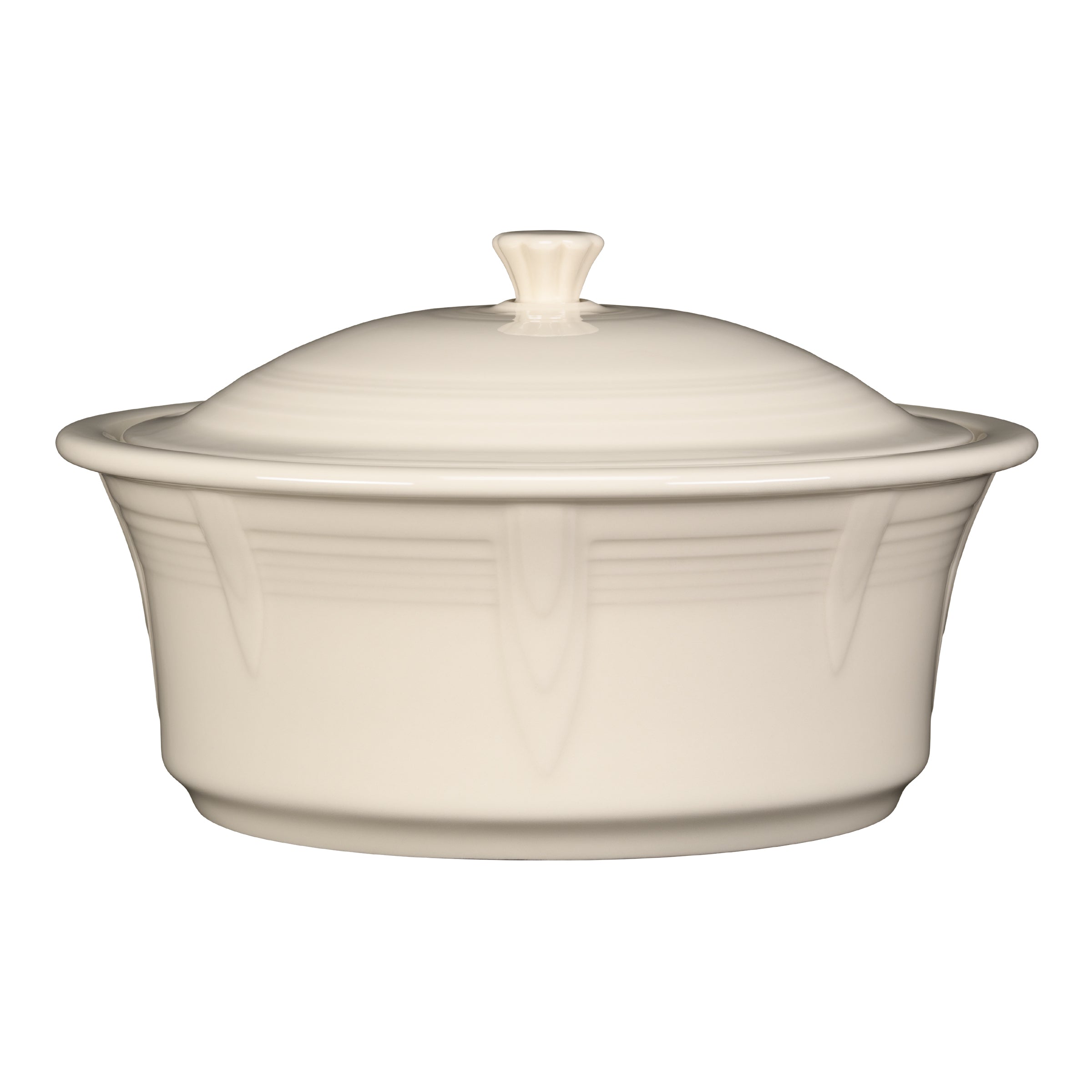 Large 10 Inch Round Covered Casserole 2.8 Quart - Image 9
