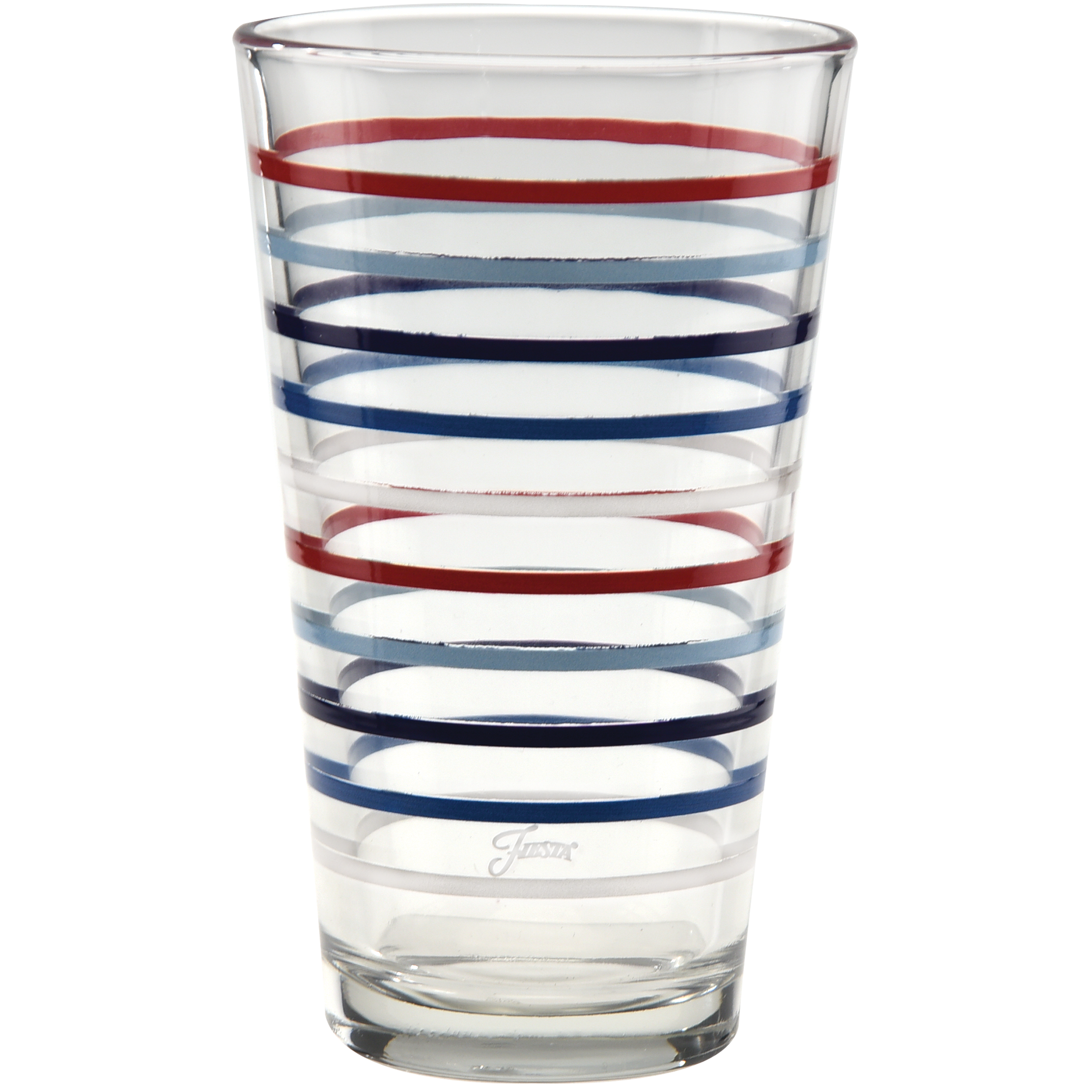 16 oz. Fiesta Americana Thin Stripe Cooler Glass - Set of 4 - Image 2