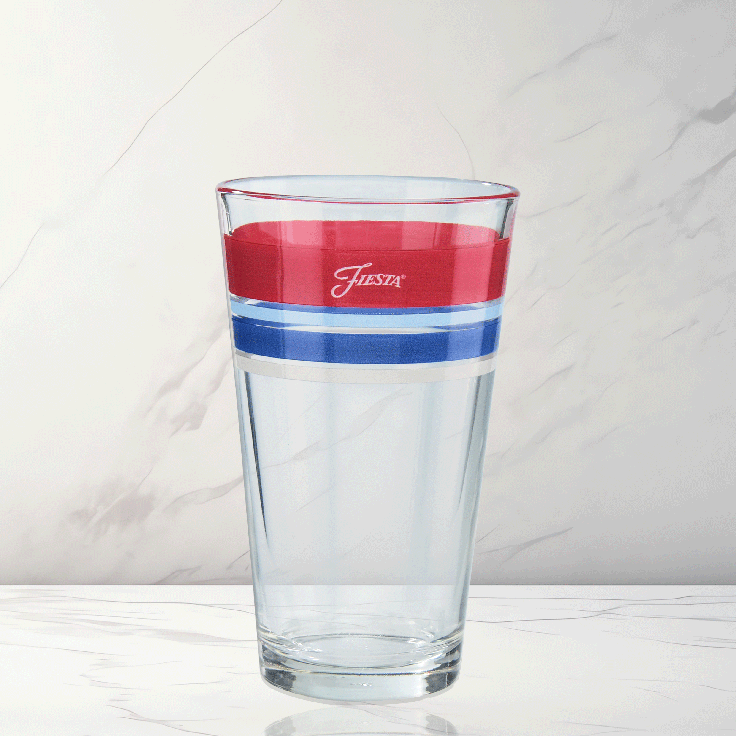 Americana 16 oz. Edgeline Cooler Glass - Set of 4 - Image 3