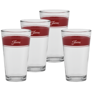 16 oz. Fiesta® Frame Cooler Scarlet - Set of 4