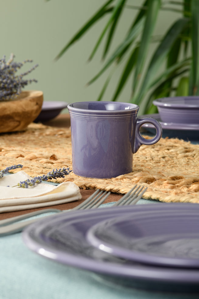 Lavender Classic Ring Handle 10 1/4 OZ Mug - Image 2