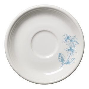 Retired Fiesta Botanical Floral Classic Rim 5 7/8 Inch Saucer
