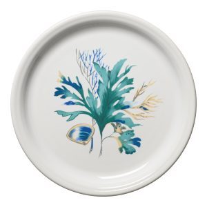 Retired Coastal Shores Bistro Coupe 9 Inch Luncheon Plate