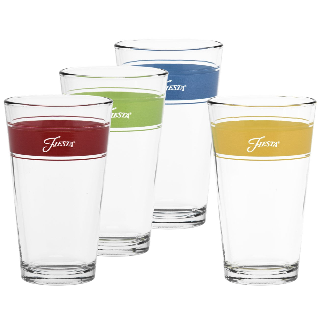 16 oz. Fiesta® Frame Cooler Bright - Set of 4
