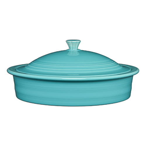 Small 10 Inch Round Covered Casserole 1.4 Quart - Image 7