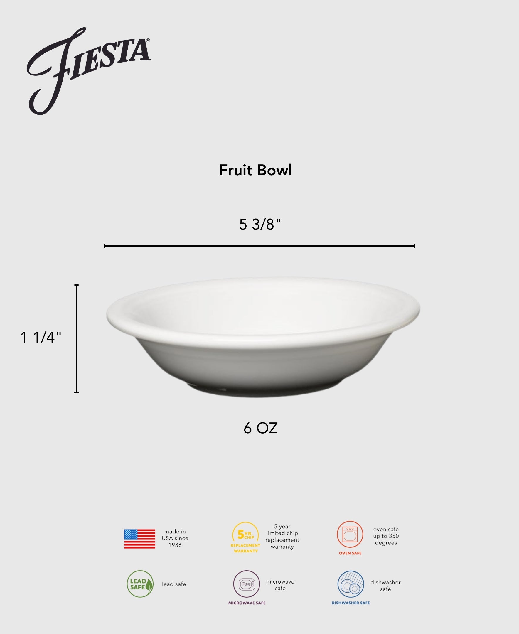 Fruit Bowl 6 OZ - Image 2