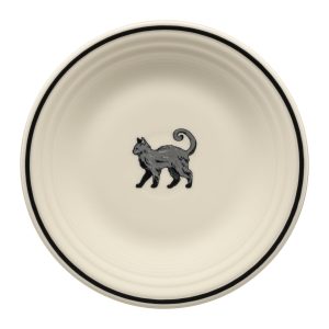 Halloween Icon Black Cat Classic Rim 9 Inch Luncheon Plate