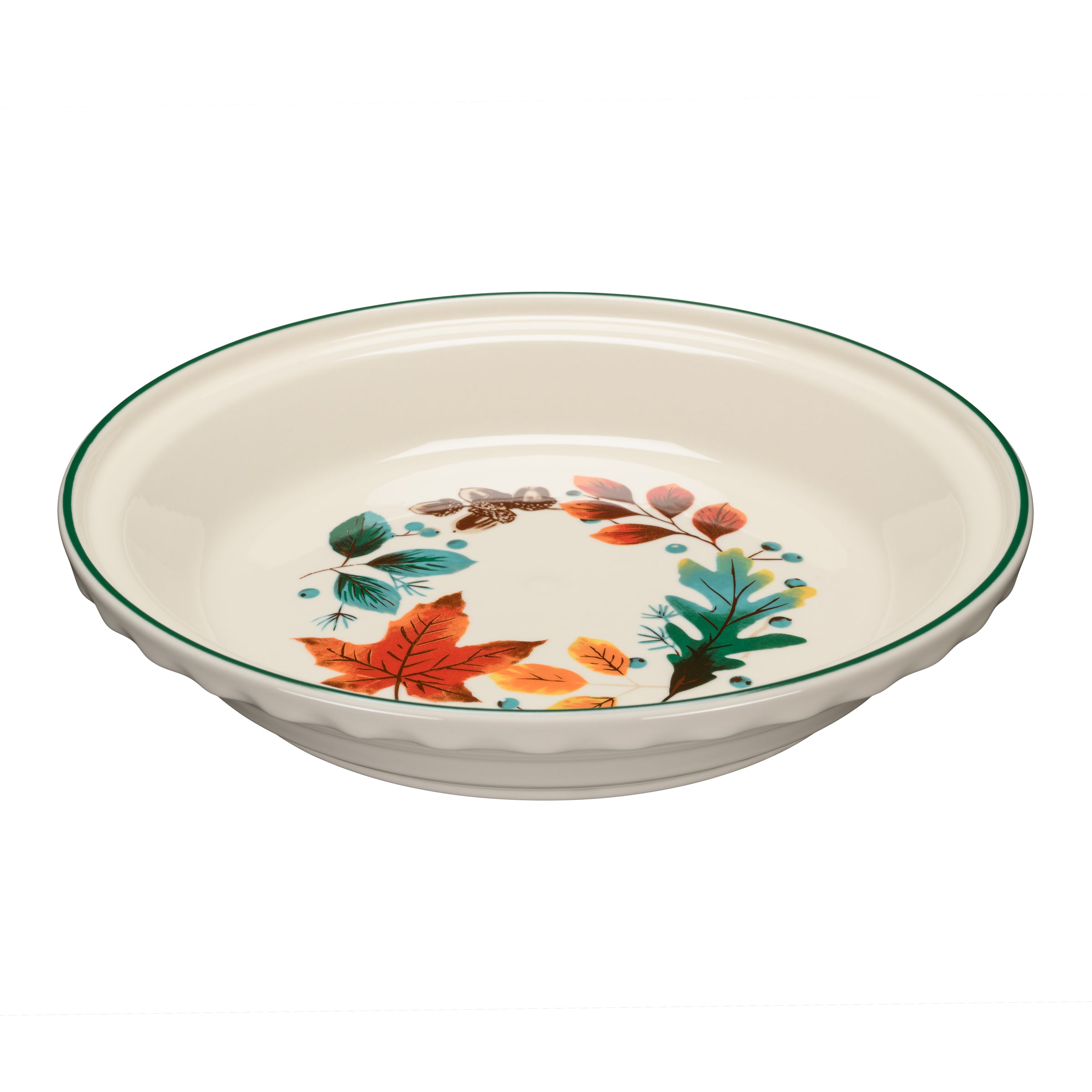 Autumn Fields 10 1/4 Inch Deep Dish Pie Baker 44OZ - Image 3