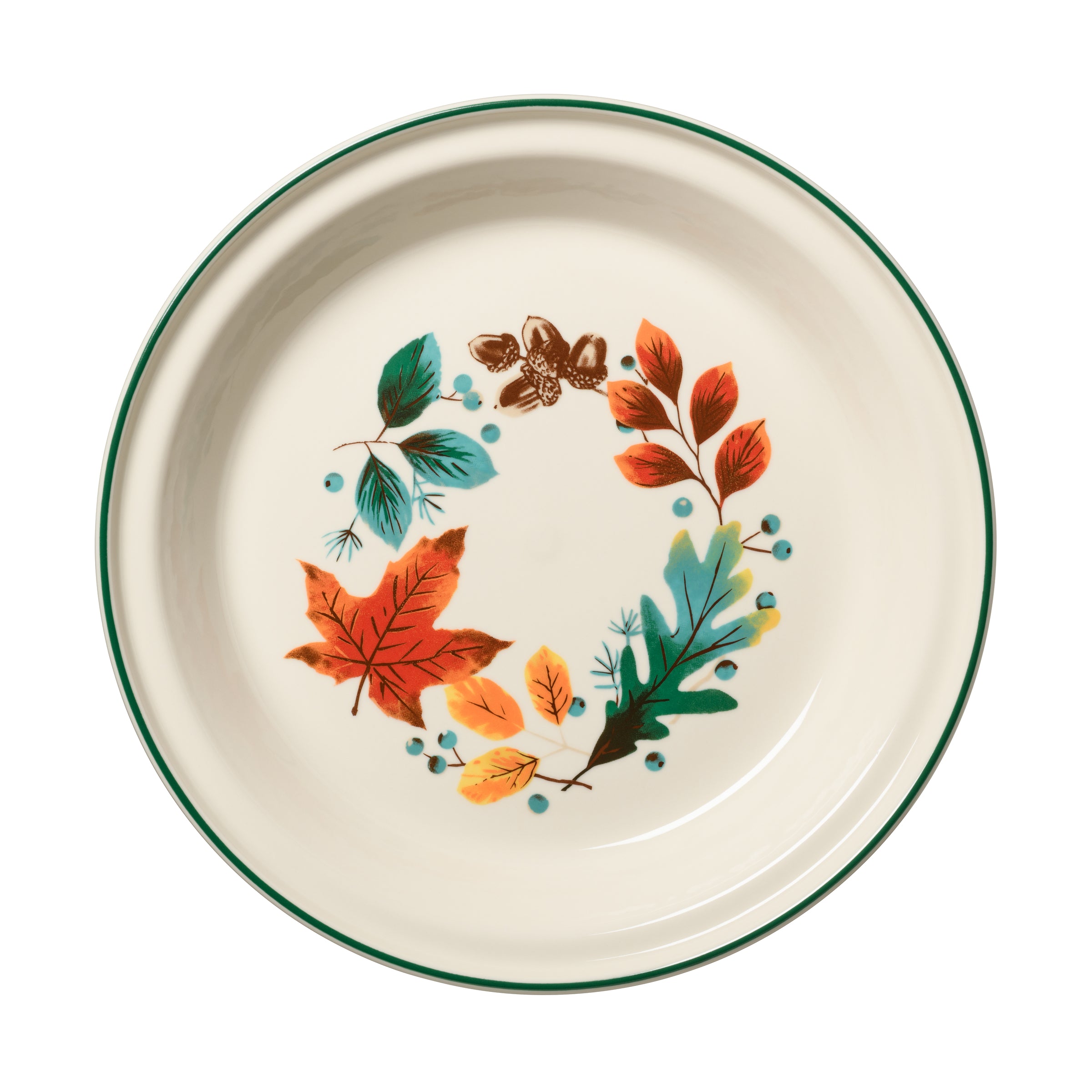 Autumn Fields 10 1/4 Inch Deep Dish Pie Baker 44OZ