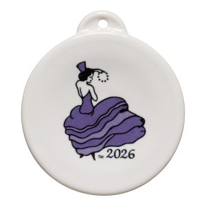Lavender 2026 Dancing Lady Ornament